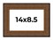 Photo Size Museum Black Picture Frame - UV Acrylic, Foam Board Backing, Hanging Hardware